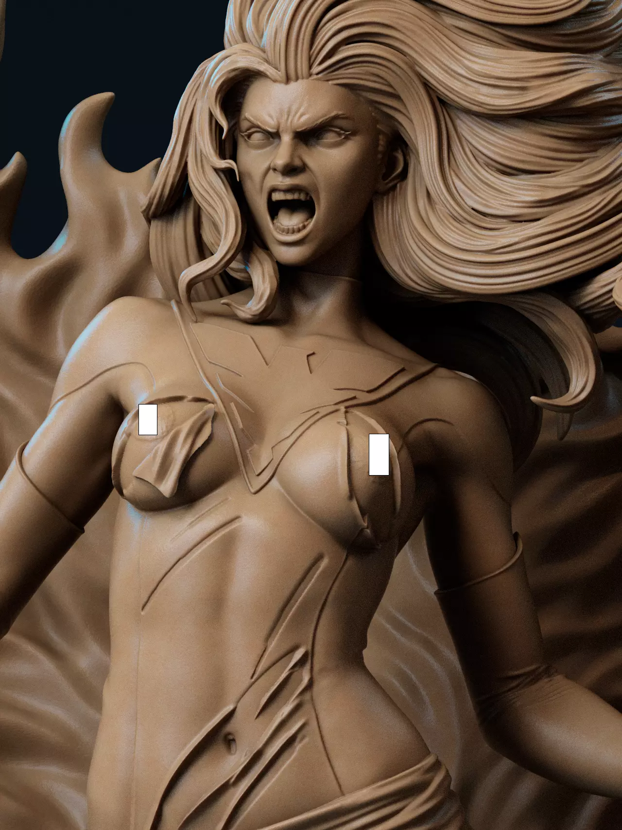 Jean Grey NSFW 3D Print 3D print model