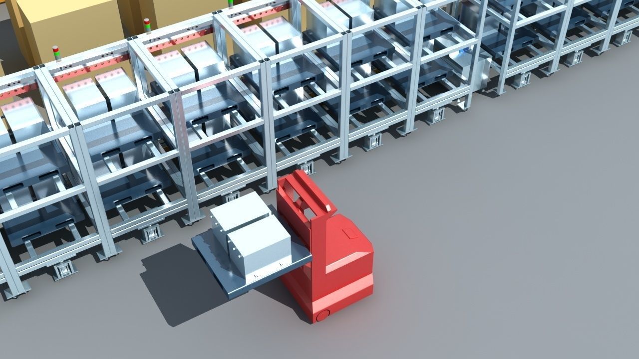 Industrial Equipment 31 - Semi Automated Welding Production  3D model_11