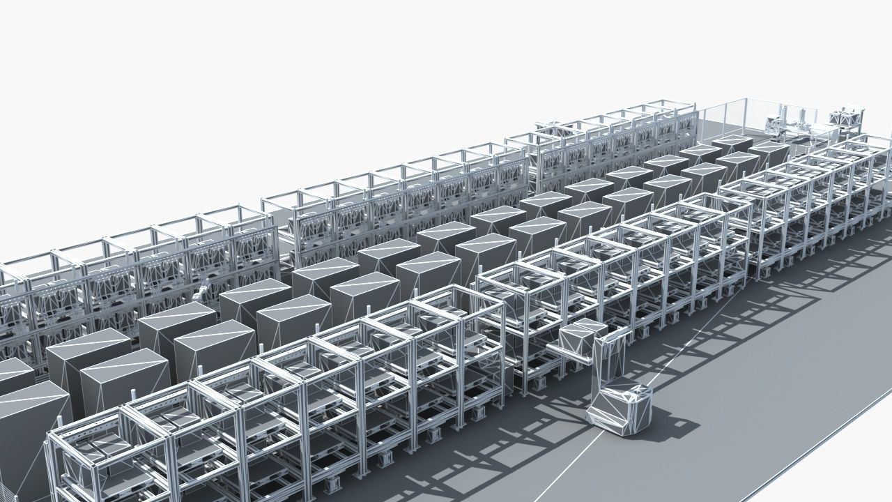 Industrial Equipment 31 - Semi Automated Welding Production  3D model_14