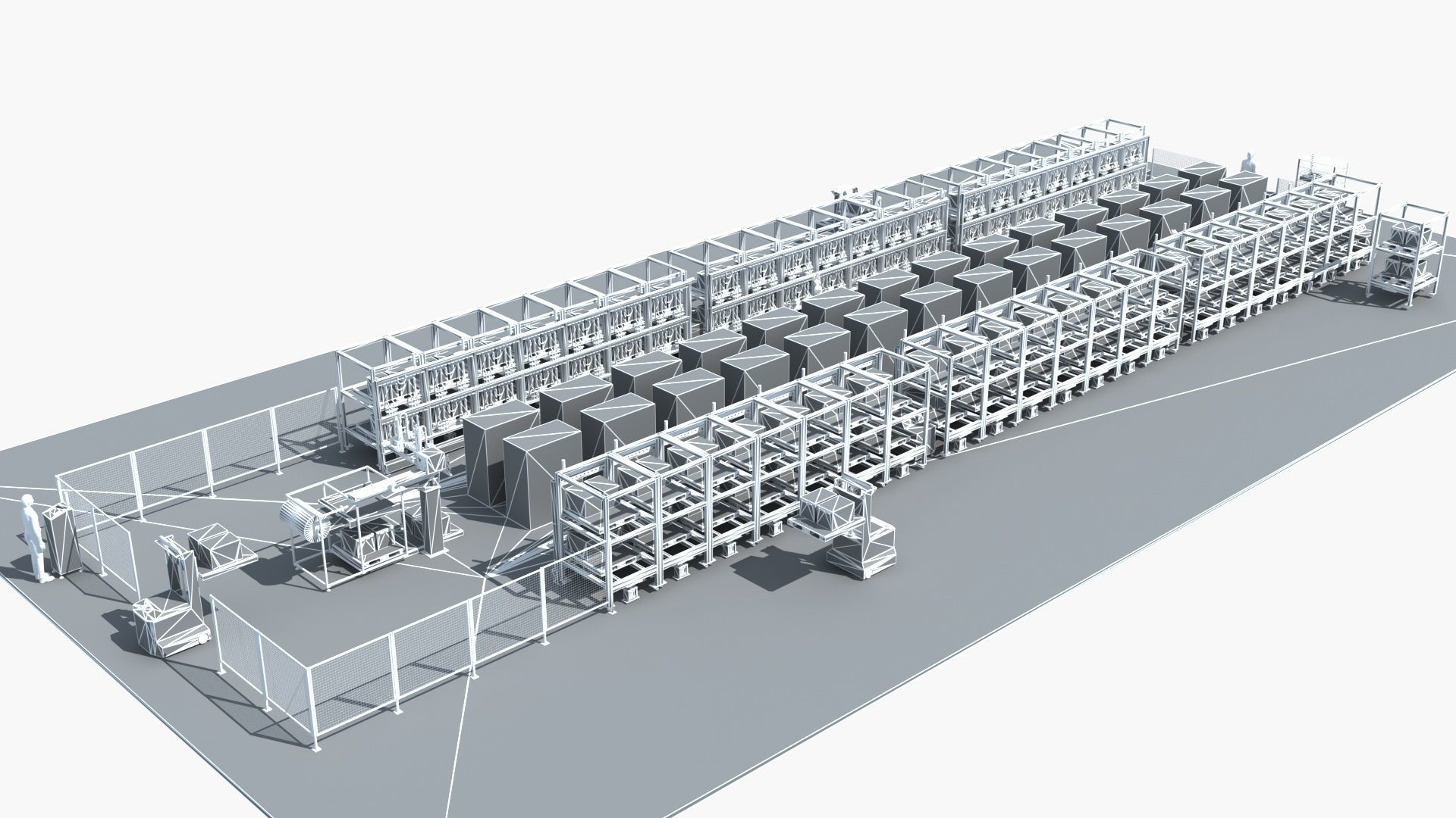 Industrial Equipment 31 - Semi Automated Welding Production  3D model_12