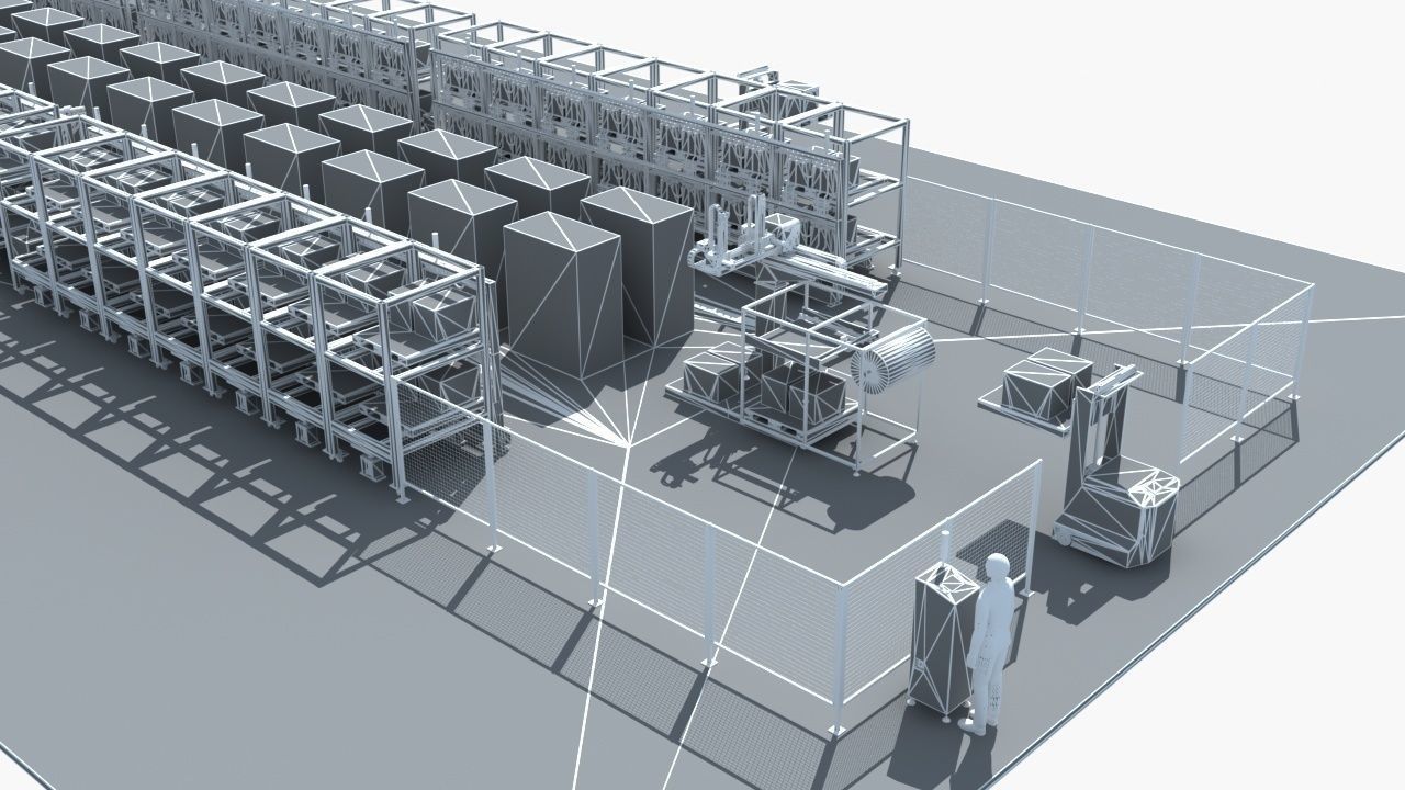 Industrial Equipment 31 - Semi Automated Welding Production  3D model_15
