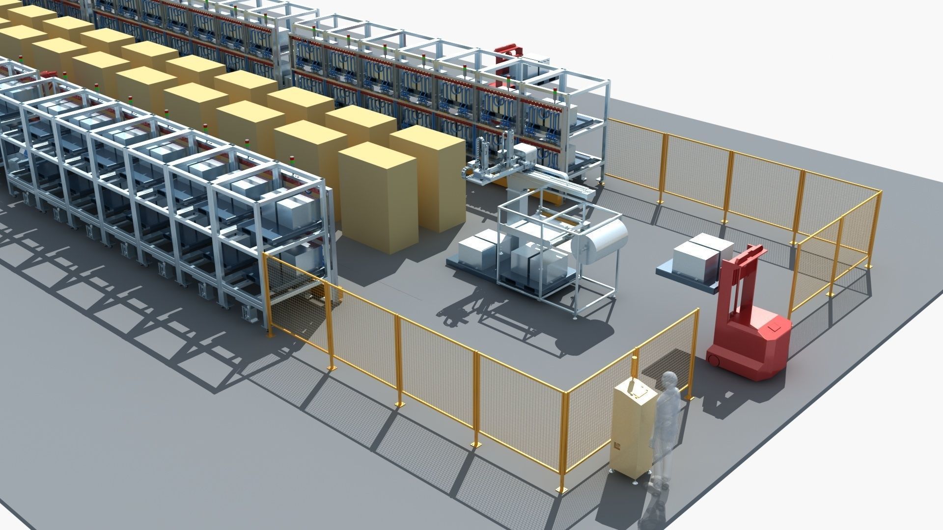 Industrial Equipment 31 - Semi Automated Welding Production  3D model_5