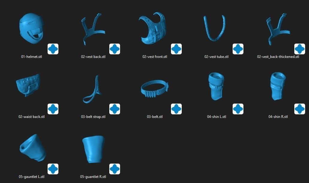 YWing Props Helmet and Figure Custom Bundle STL Files 3D print model_2