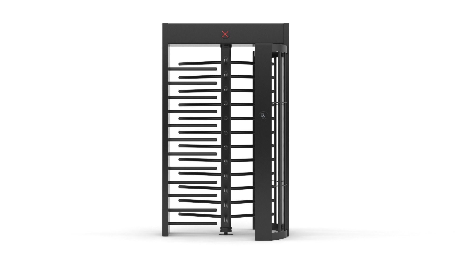 Turnstile Gate 3D model_1