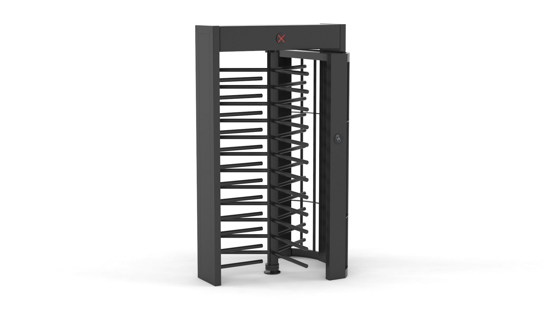 Turnstile Gate 3D model_2