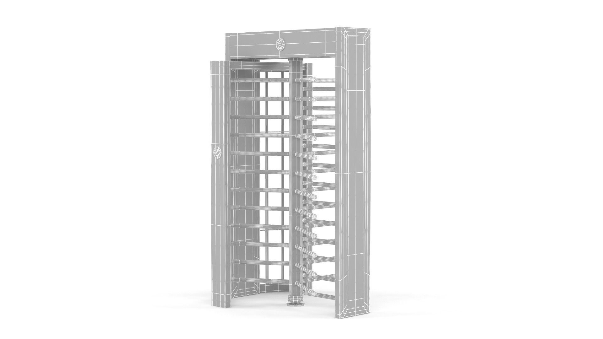 Turnstile Gate 3D model_10