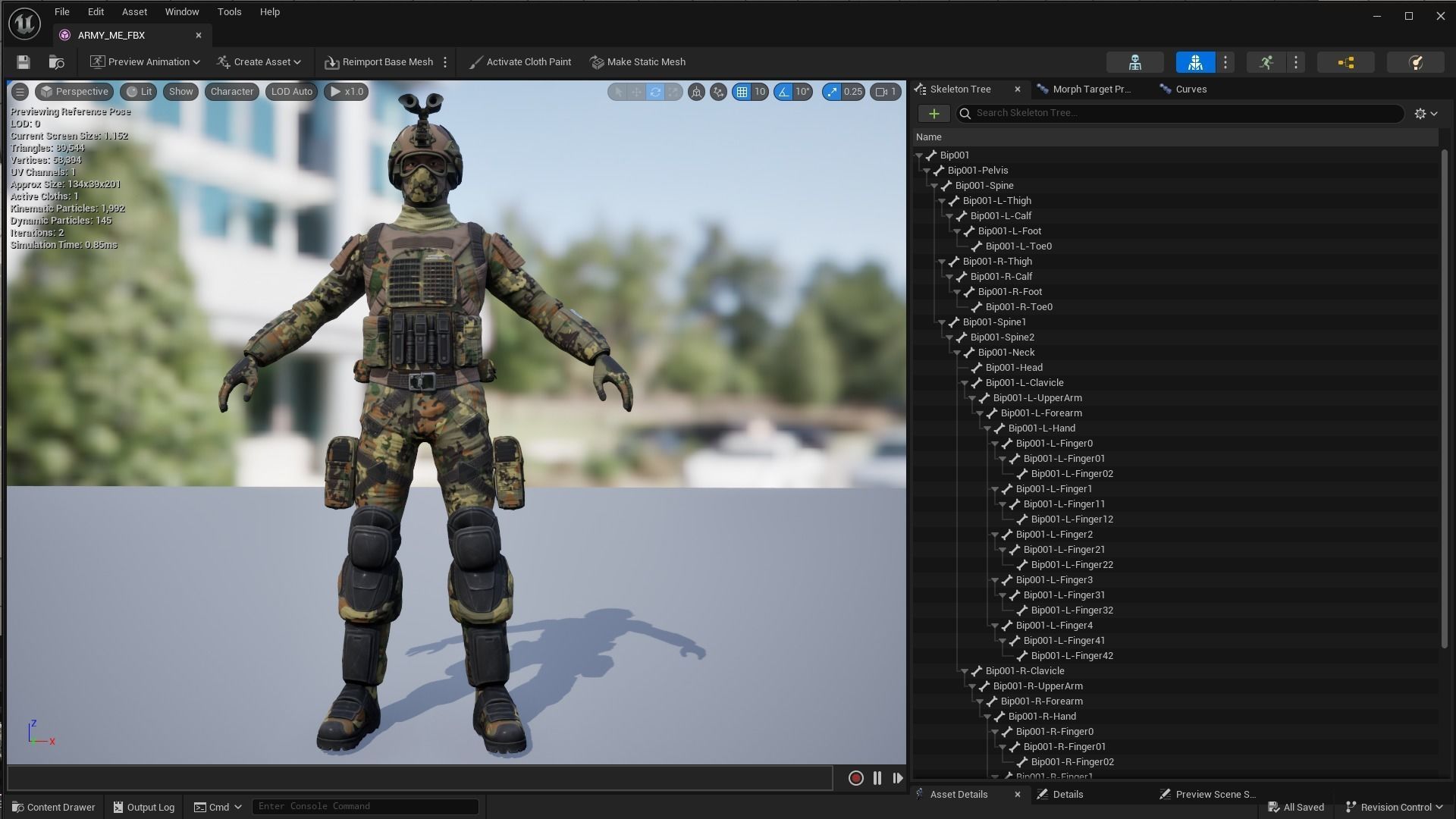 ARMY SUIT Low-poly 3D model_22