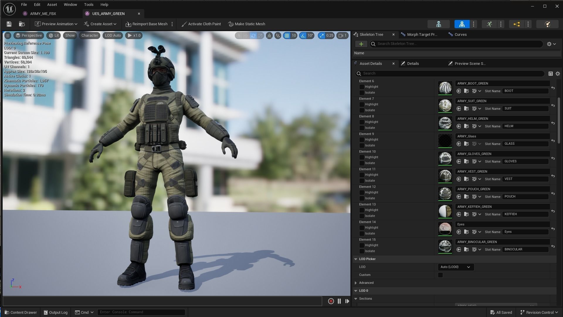 ARMY SUIT Low-poly 3D model_24