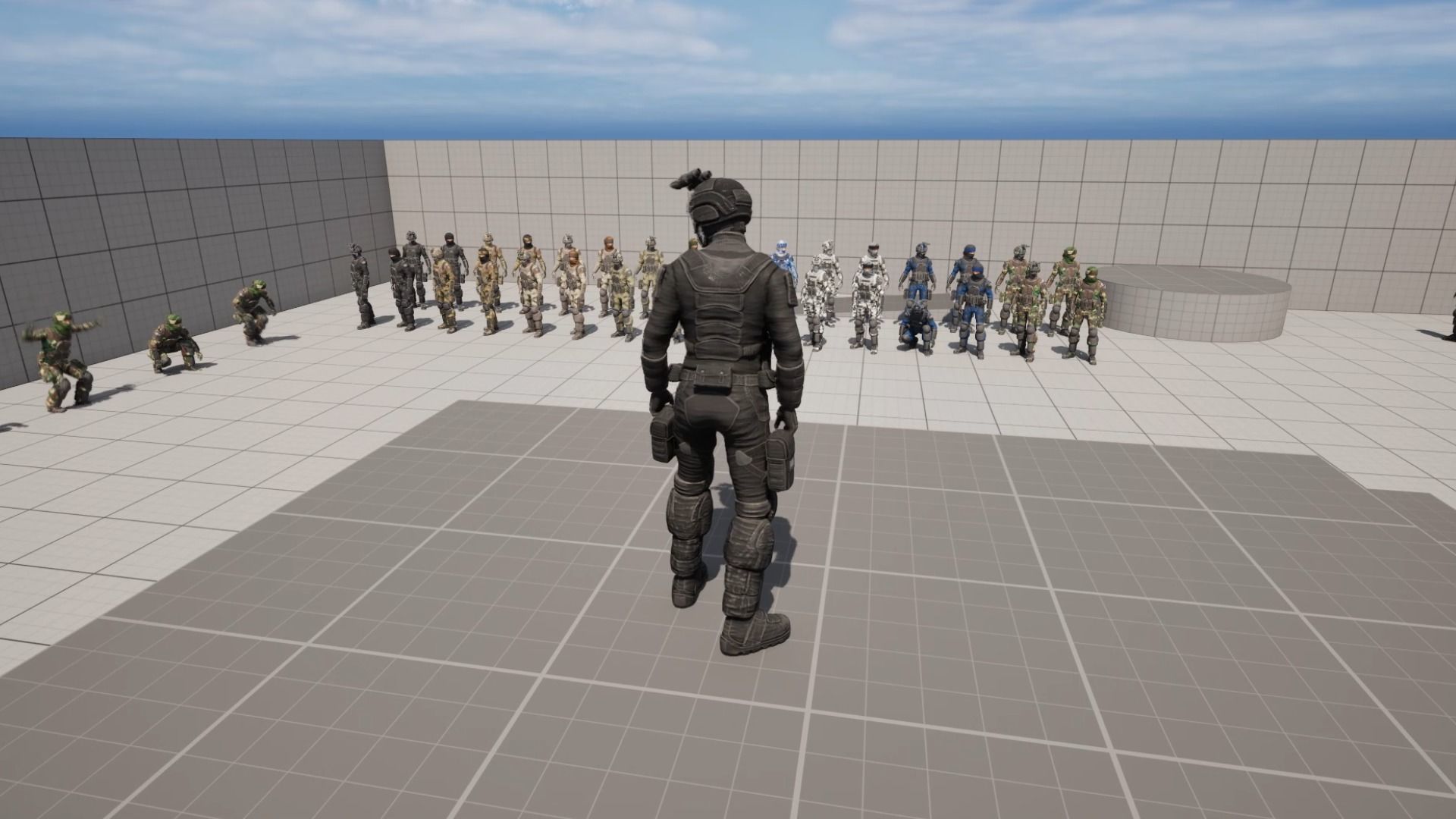 ARMY SUIT Low-poly 3D model_25