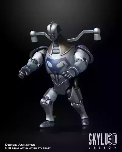 Durge One12 scale articulation figure 3d STL Files 3D print model