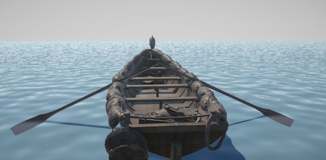 Boat With Animations Low-poly 3D model_3