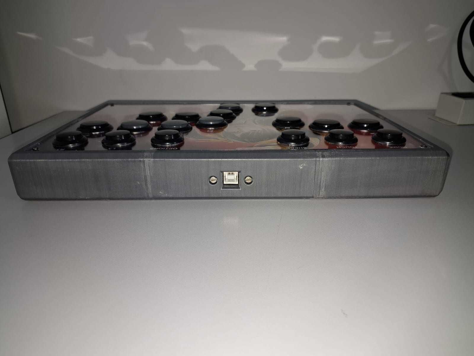 Case ARCADE CONTROLLER joystick or hitbox 3D print model_2