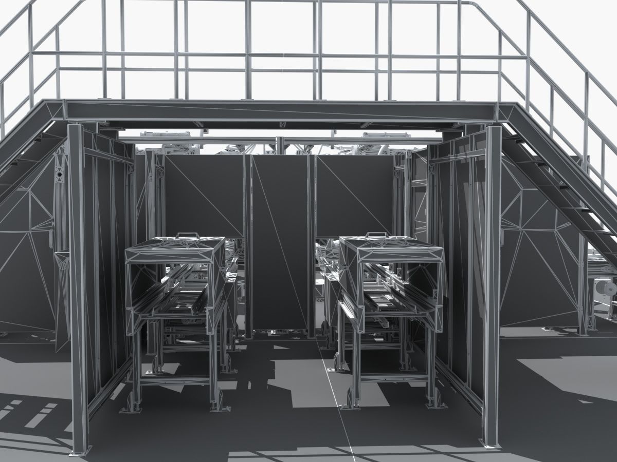Industrial Equipment 27 - Automated Production Line for  3D model_15