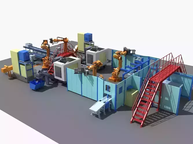 Industrial Equipment 27 - Automated Production Line for 