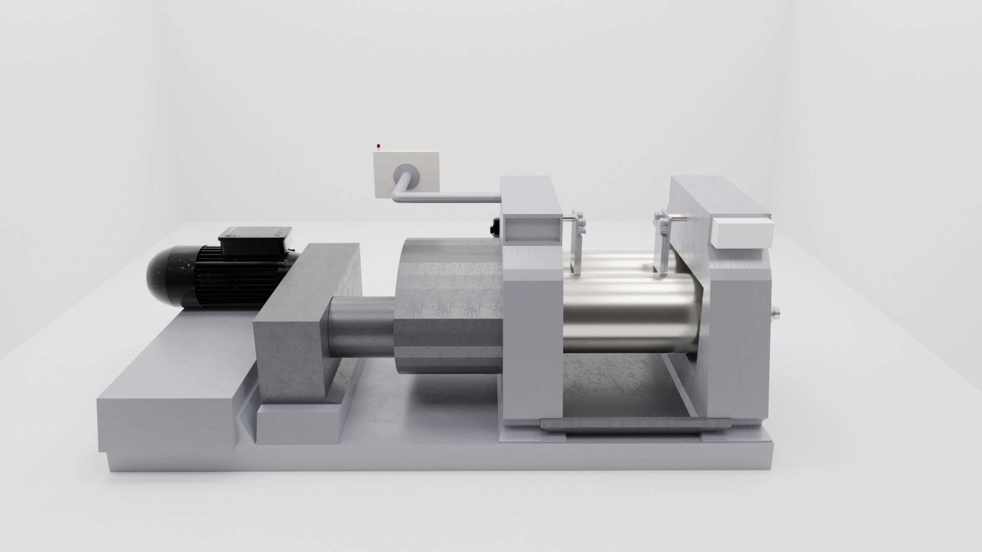 openMill MixingMill Machine 3D model_2