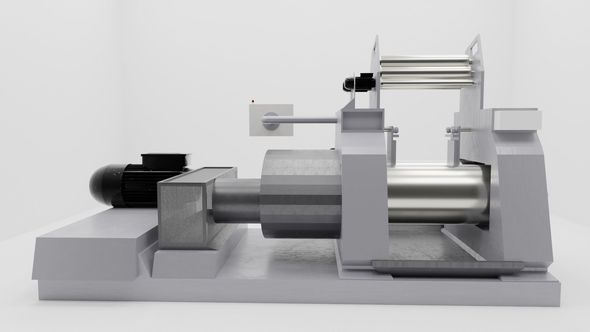 openMill MixingMill Machine 3D model_6