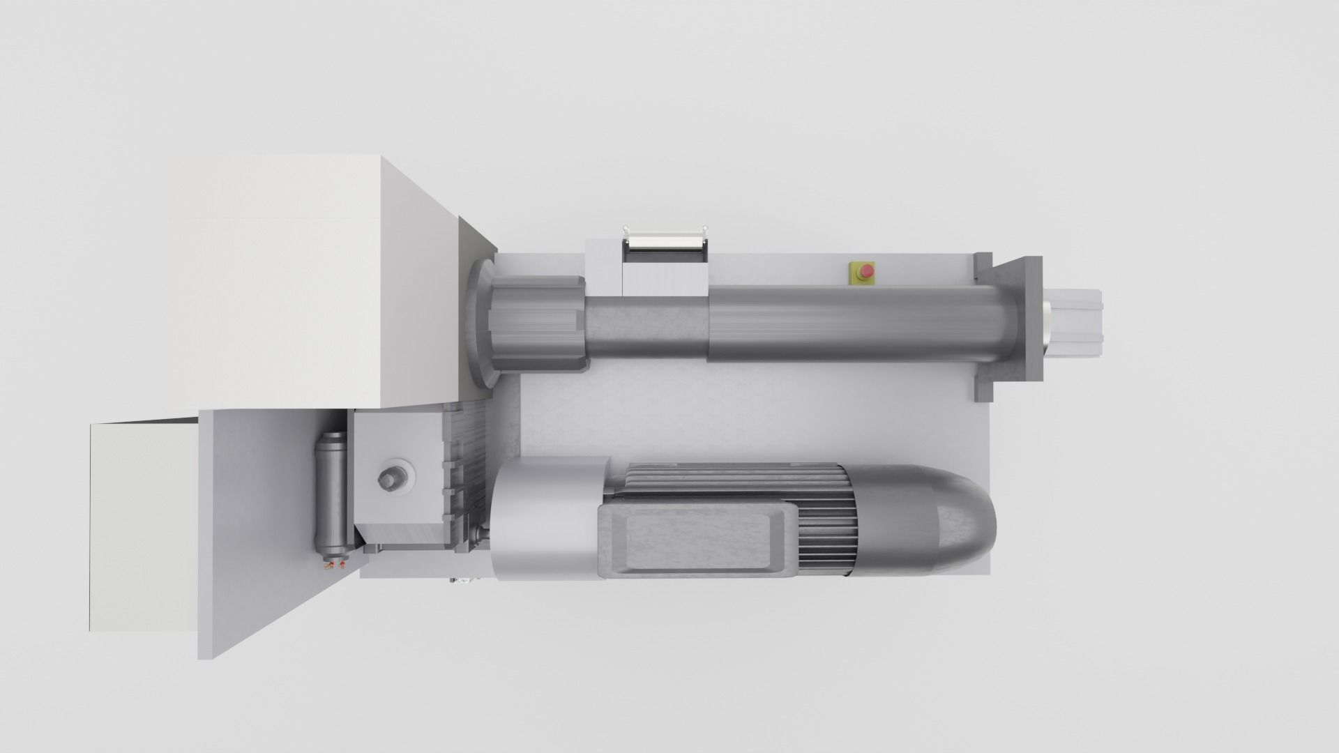 Molde Extruder Machine 3D model_1