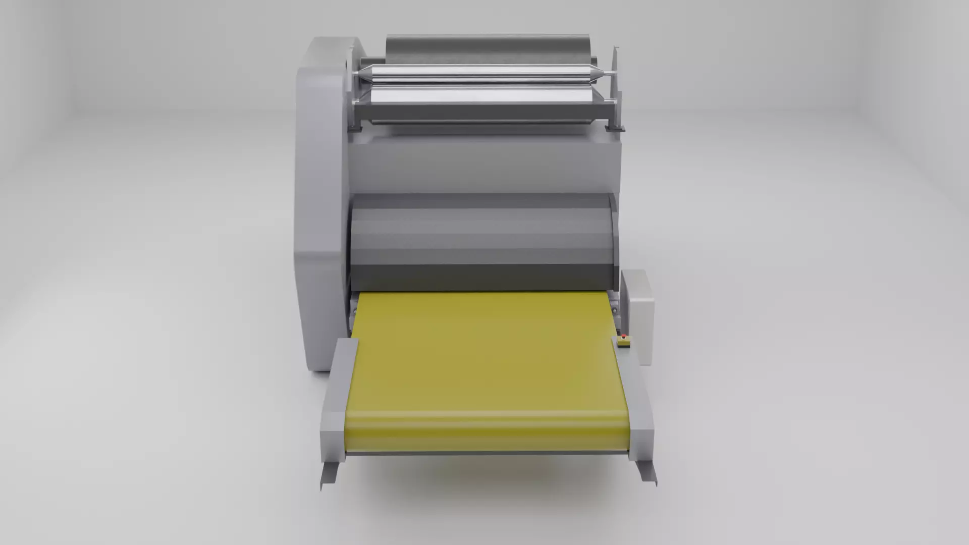 Automatic Cutting Machine 3D model_0