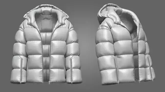 Womens Oversized Puffer jacket