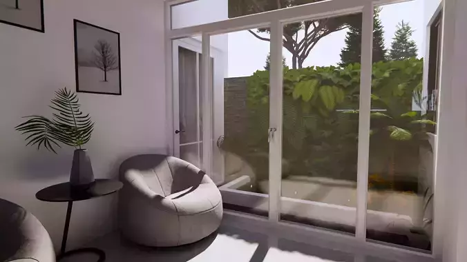 3D Modelling House Modern Classic