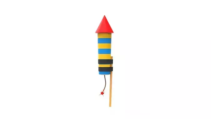 Firework rocket v002