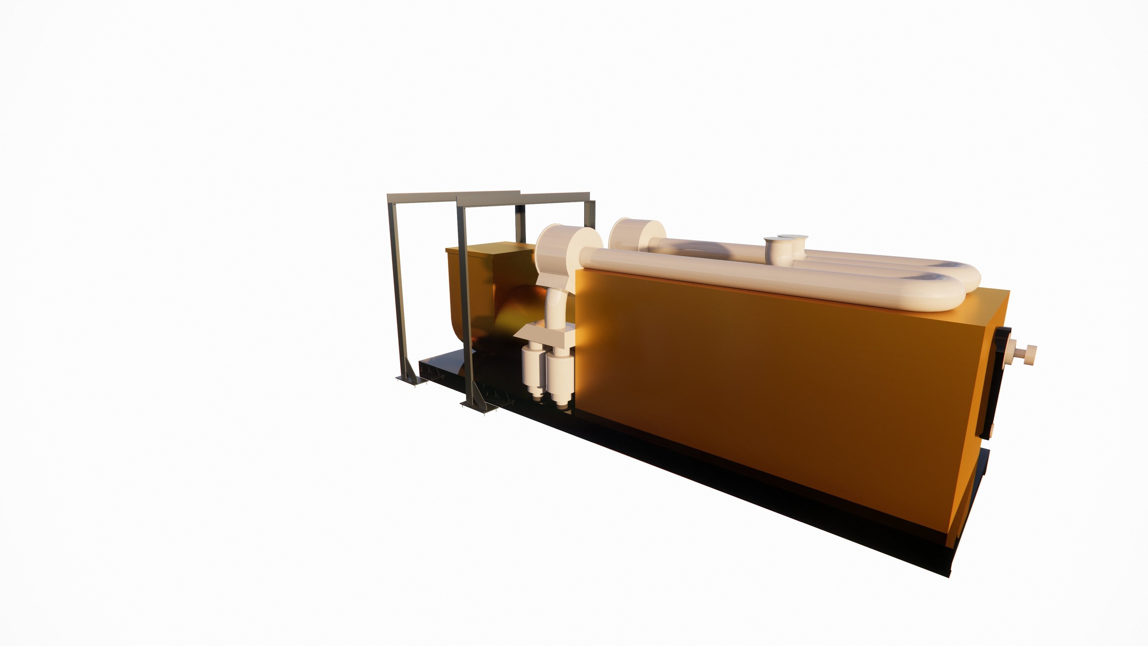 Deisel Generator  3D model_3