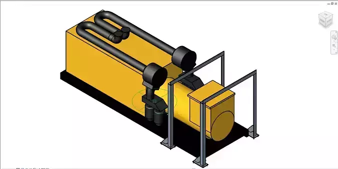 Deisel Generator  3D model