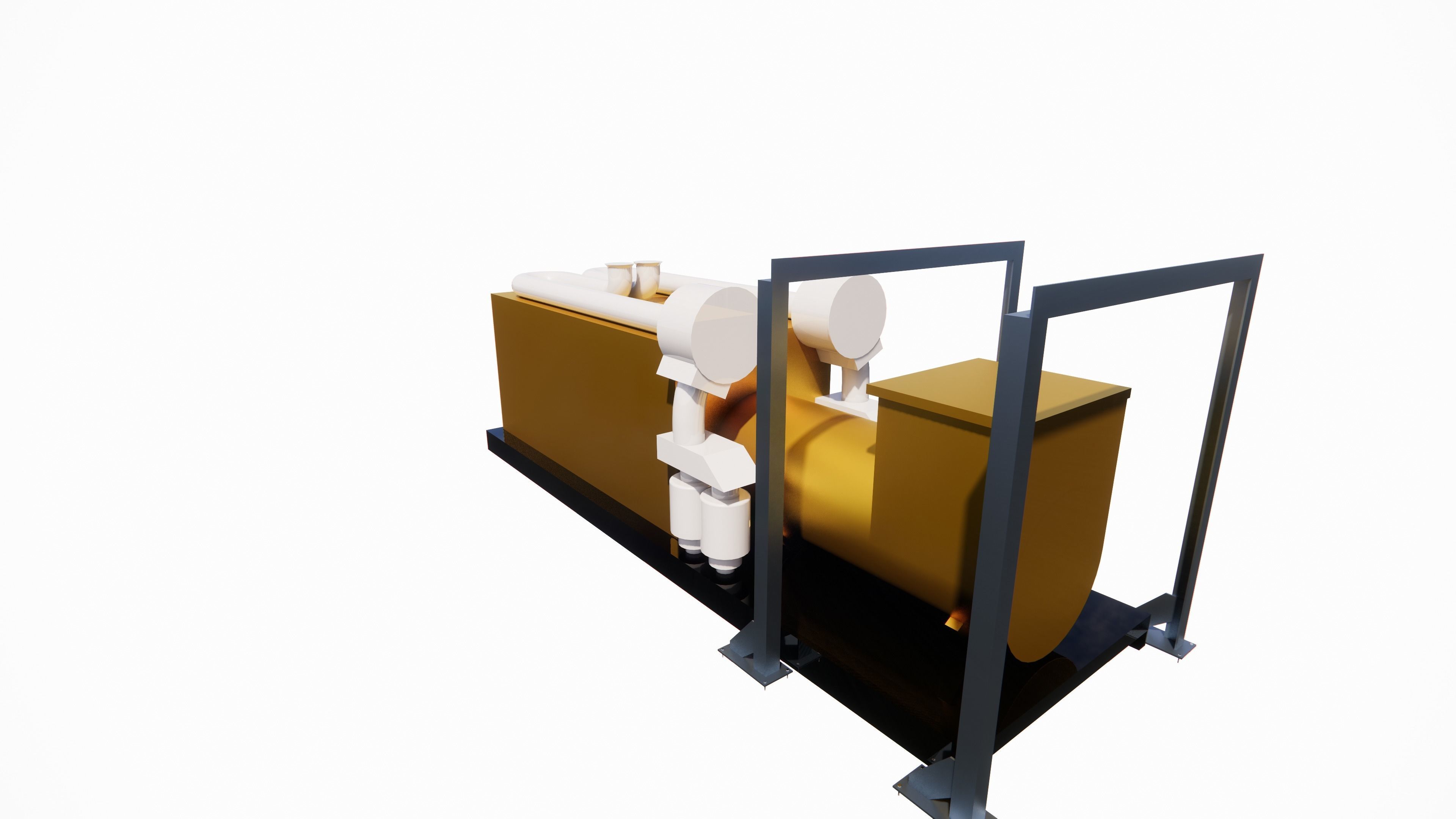 Deisel Generator  3D model_2