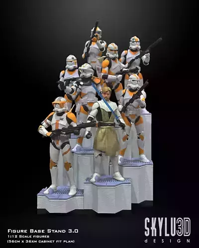 One12 Figure base stand mount for BESTA 