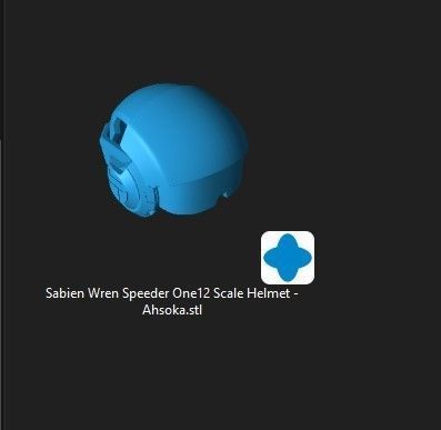 Sabine Wren Speeder Helmet Bundle 3D print model_2