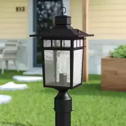 Clora Seeded Post Lantern