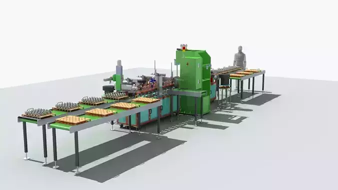  Industrial Equipment 21 - Universal Joint Production Line