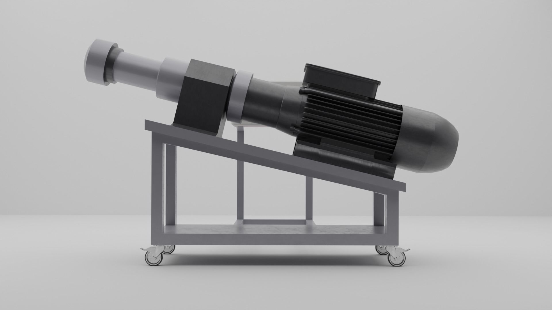 Color Extruder Machine 3D model_1