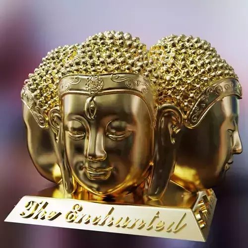 The enchanted Buddha 3D print model