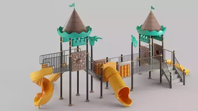 Playground 3d Model HQ