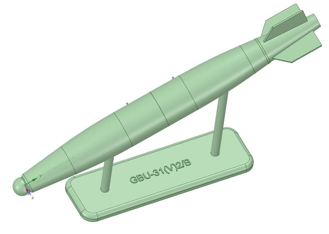 MK-84 3D print model_2