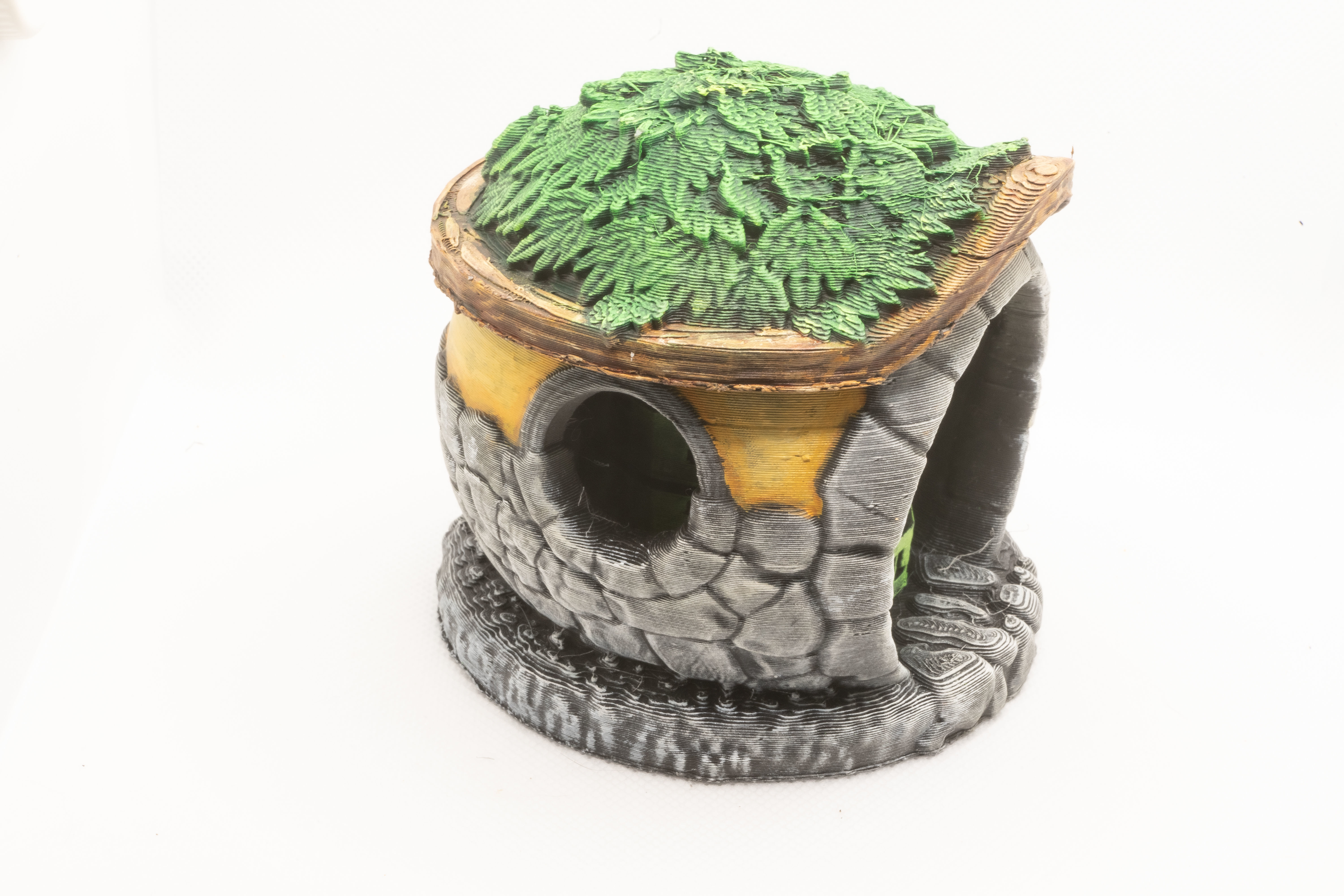 Hobbit house calendar 3D print model_4