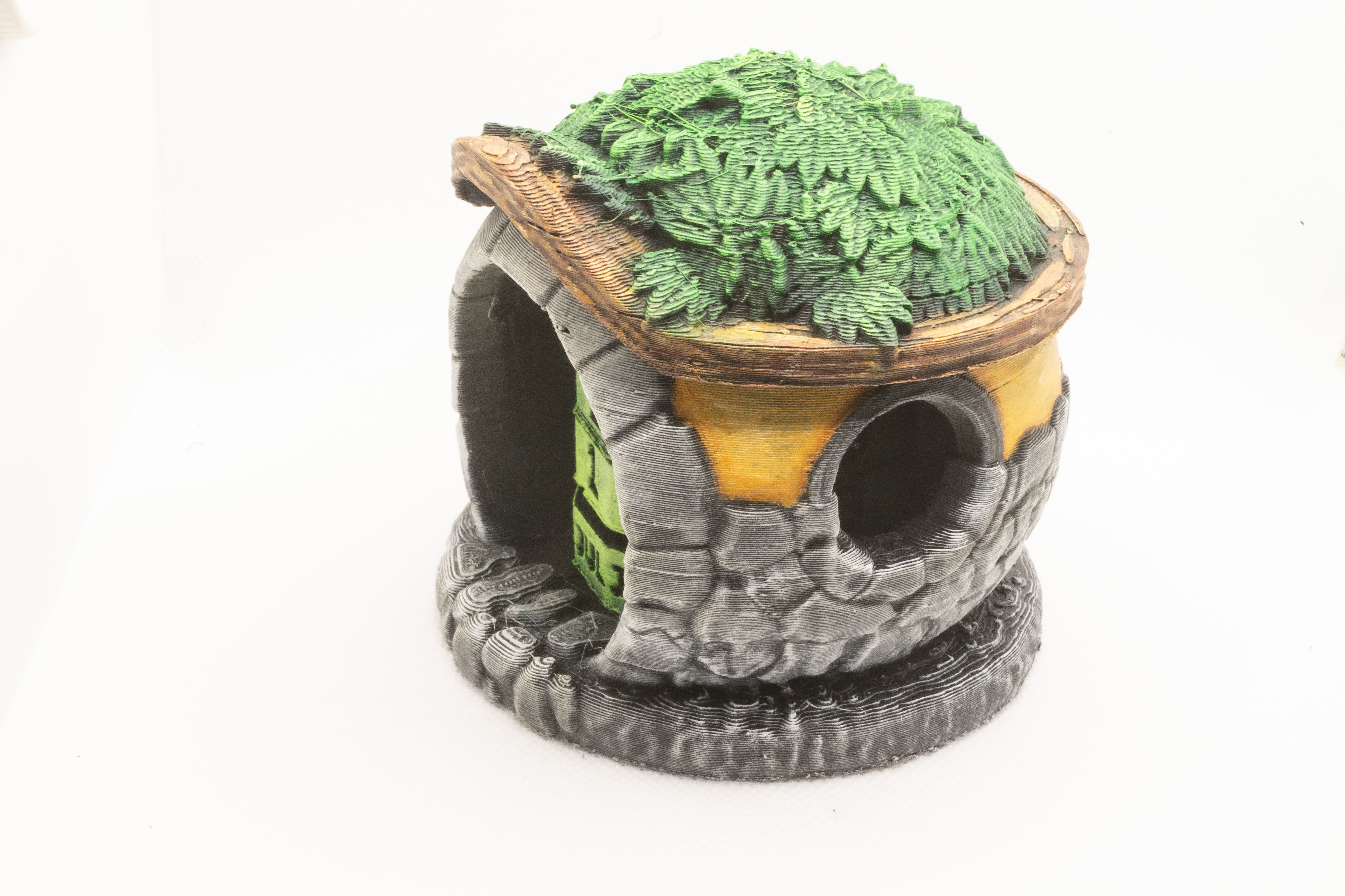 Hobbit house calendar 3D print model_1