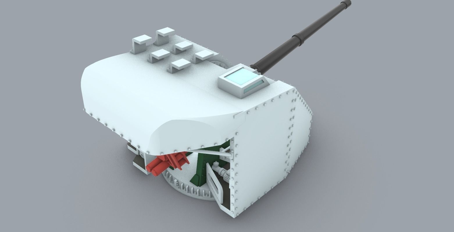 QF Mark V PM 3D print model_25