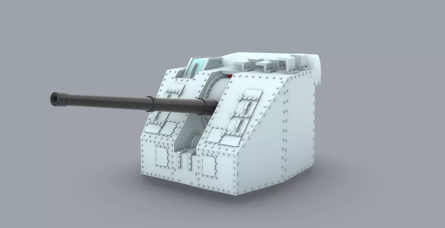 QF Mark V PM 3D print model_0