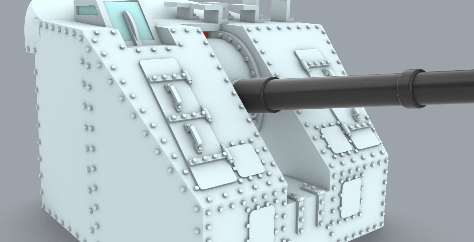 QF Mark V PM 3D print model_7