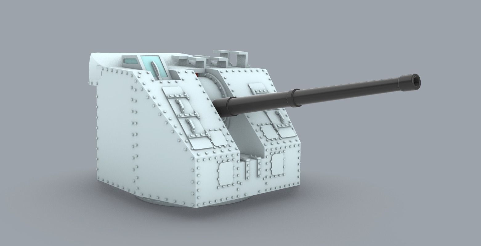 QF Mark V PM 3D print model_4