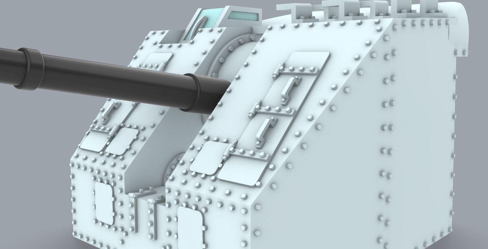 QF Mark V PM 3D print model_5