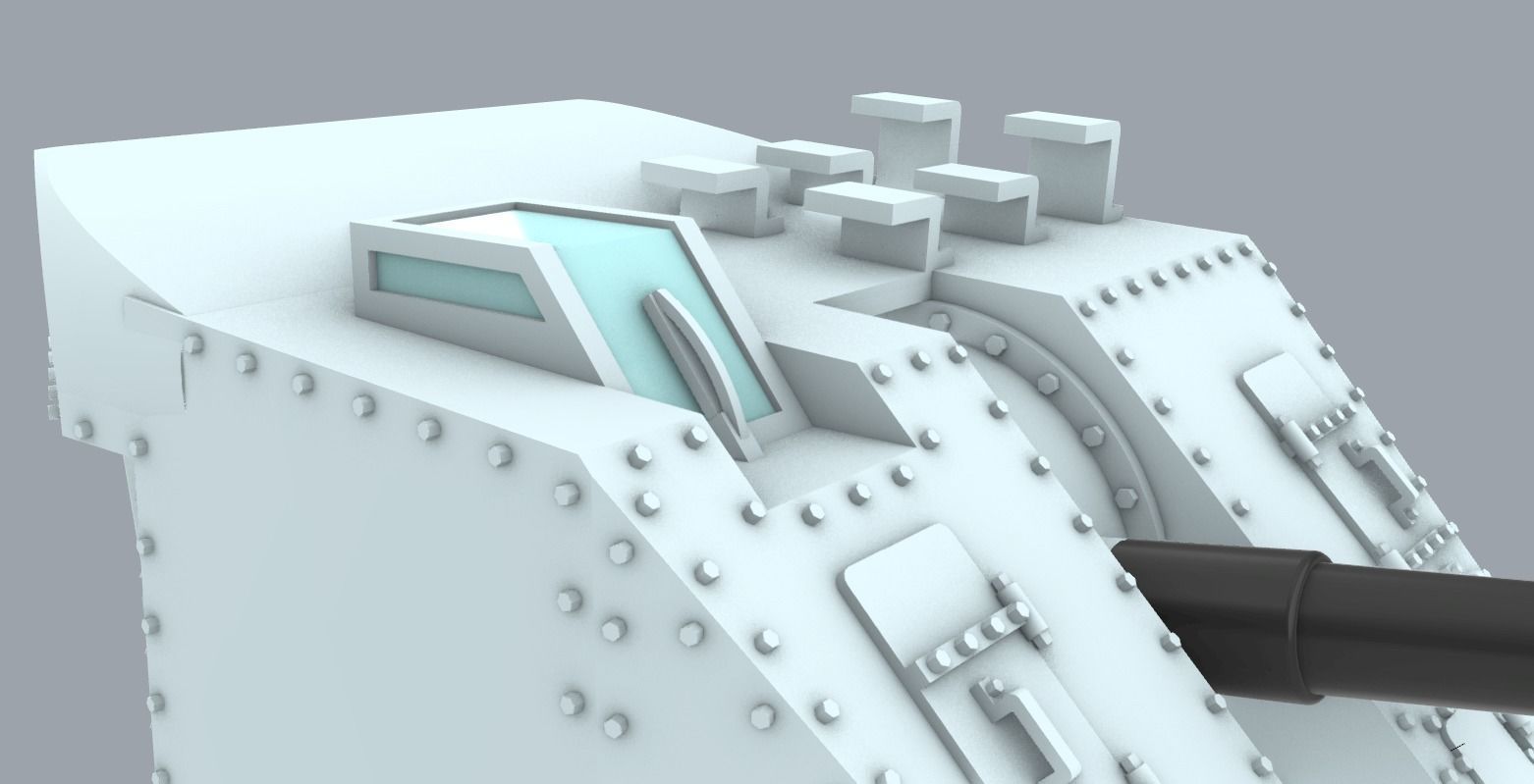 QF Mark V PM 3D print model_9