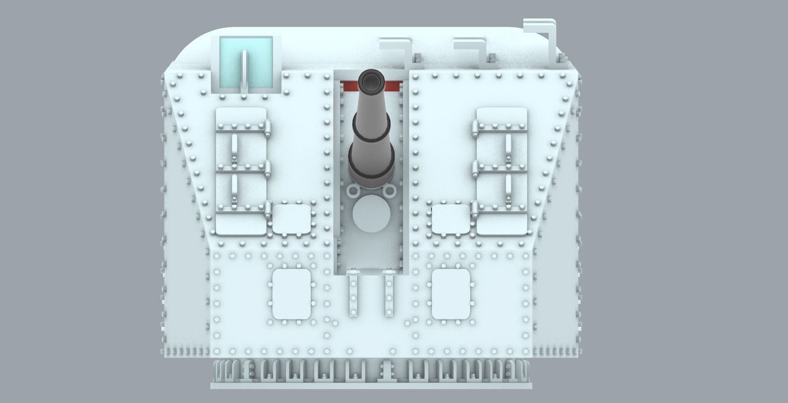 QF Mark V PM 3D print model_39