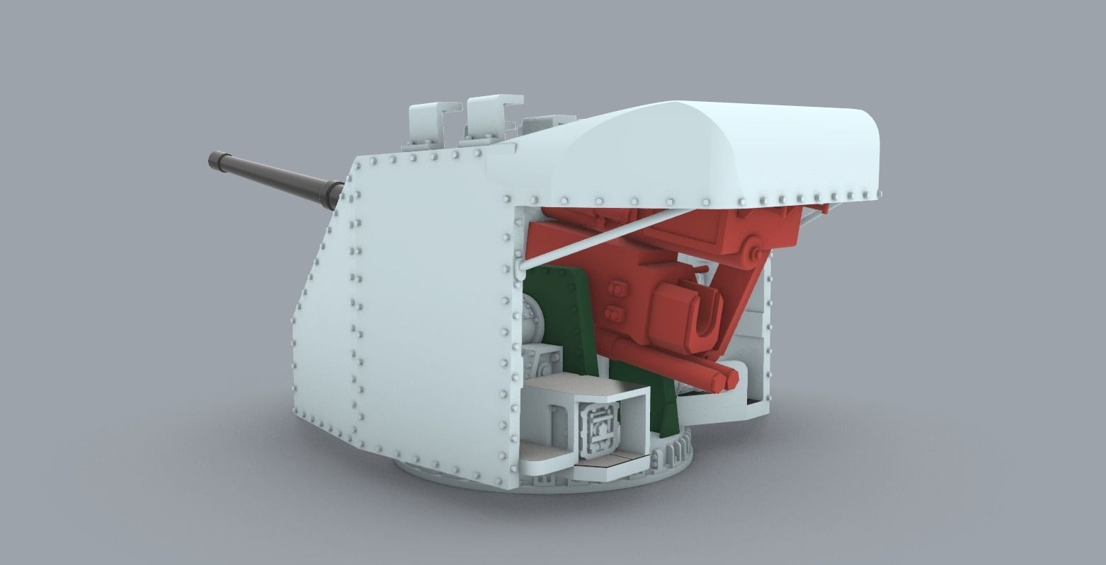 QF Mark V PM 3D print model_2