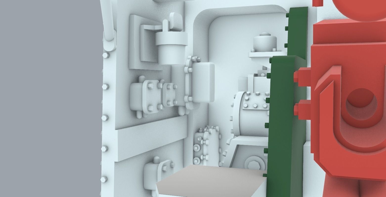 QF Mark V PM 3D print model_14