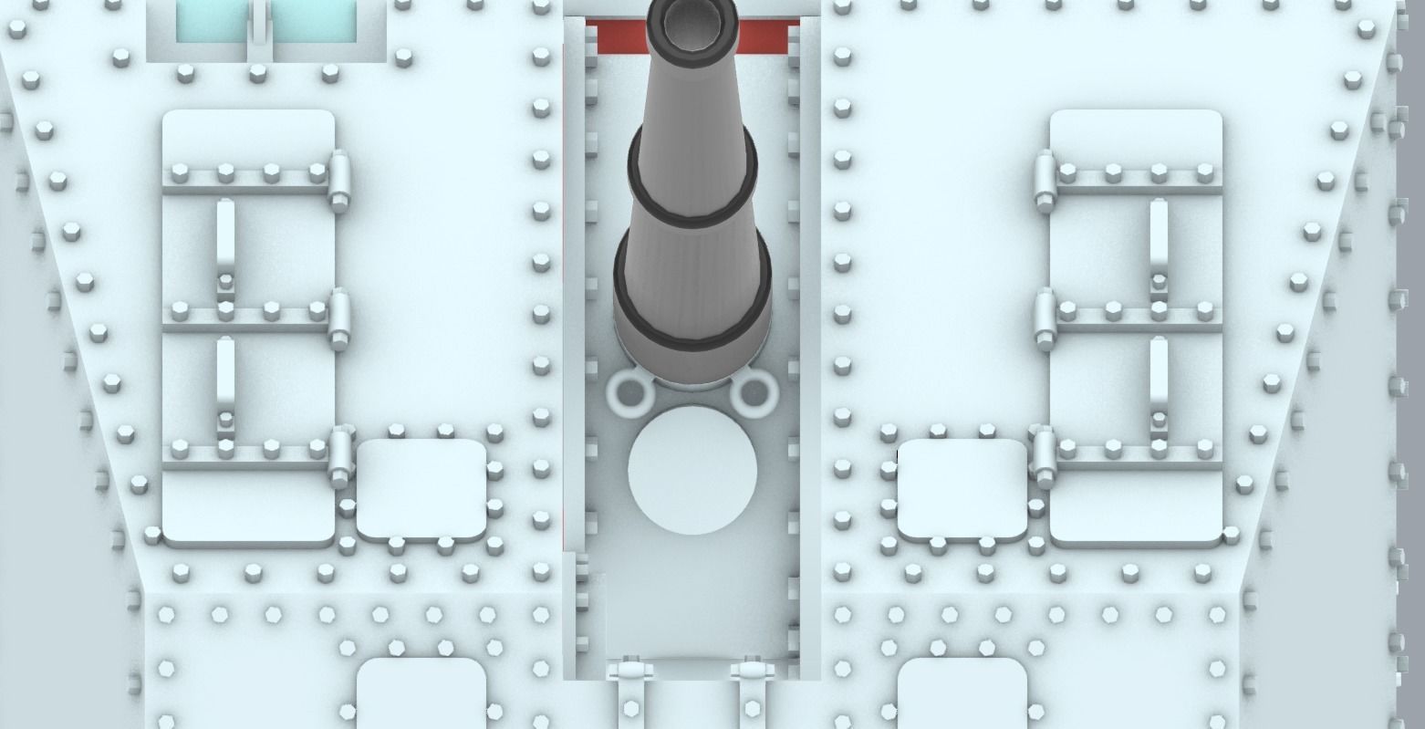 QF Mark V PM 3D print model_41