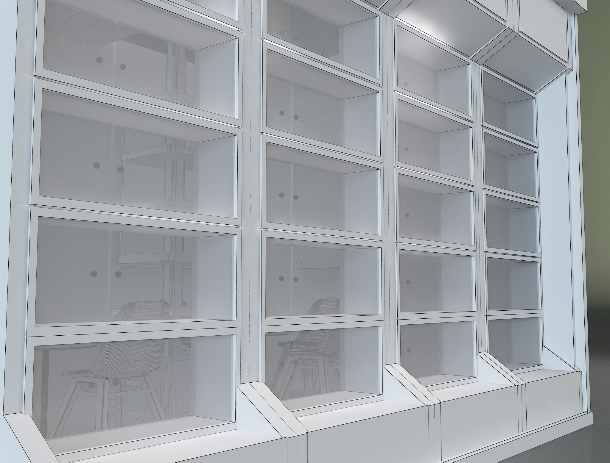 Booth Exhibition Stand a622c 3D model_17