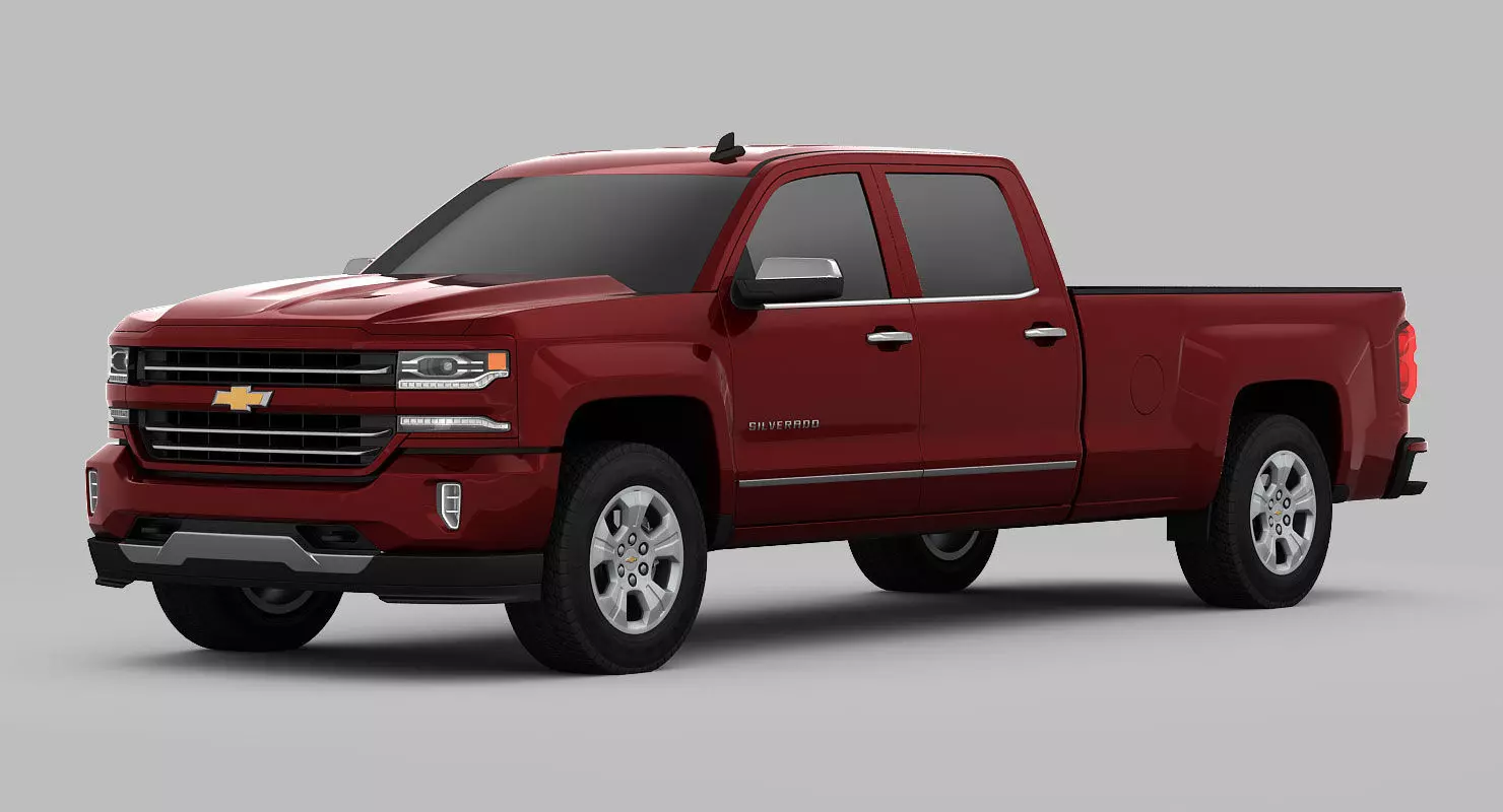 Chevrolet Silverado 1500 2016 3D model_0